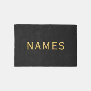 Personalized With Last Name or Nickname on Them Rug