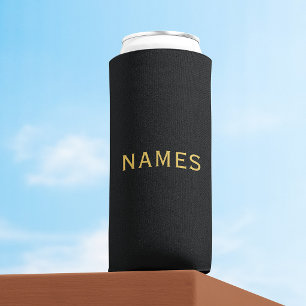 Personalized With Last Name or Nickname on Them Seltzer Can Cooler