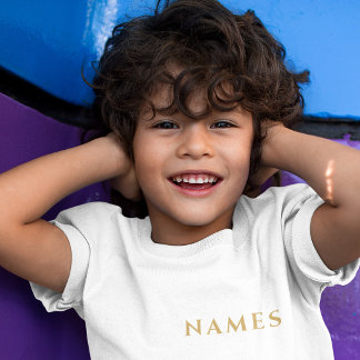 Personalized With Last Name or Nickname on Them T-Shirt