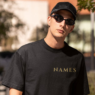 Personalized With Last Name or Nickname on Them T-Shirt
