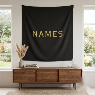 Personalized With Last Name or Nickname on Them Tapestry
