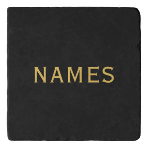 Personalized With Last Name or Nickname on Them Trivet