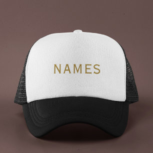 Personalized With Last Name or Nickname on Them Trucker Hat