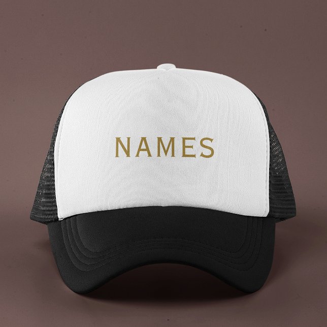 Personalized With Last Name or Nickname on Them Trucker Hat (Creator Uploaded)