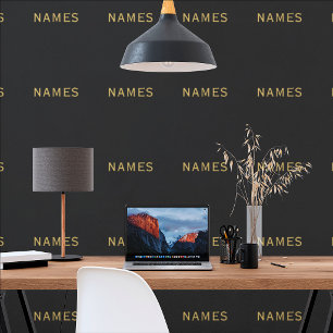 Personalized With Last Name or Nickname on Them Wallpaper