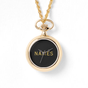 Personalized With Last Name or Nickname on Them Watch