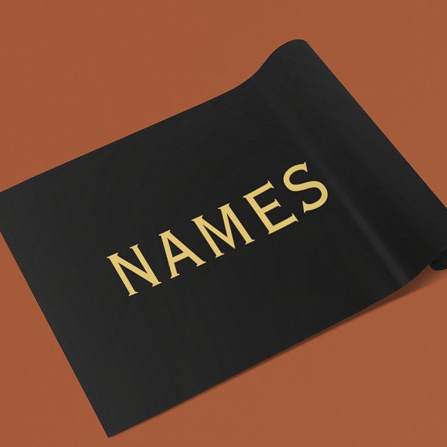 Personalized With Last Name or Nickname on Them Wrapping Paper Sheets (Creator Uploaded)