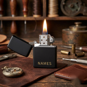 Personalized With Last Name or Nickname on Them Zippo Lighter