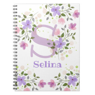 Personalized with Monogram & Name Notebook