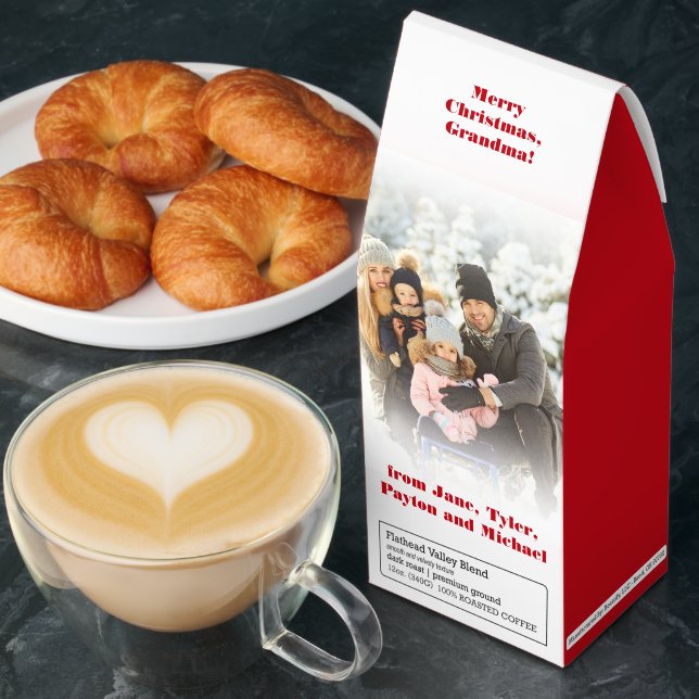 Personalized with Name Photo Oven Mitt Roasted Coffee (Breakfast)