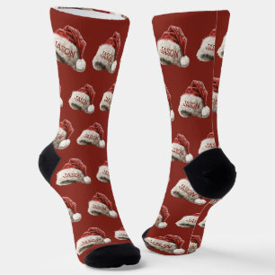 Personalized With Name Socking Suffer Christmas Socks