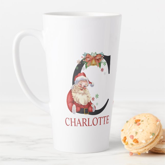 Personalized with name | Unique Christmas gifts Latte Mug (In Situ)