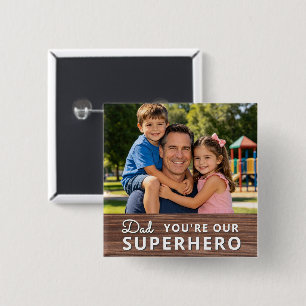 Personalized with Photo and Text Button