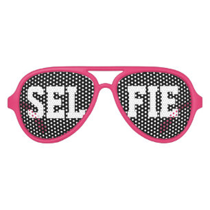 Personalized with your four letter word Easily Aviator Sunglasses