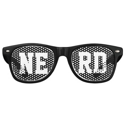 Personalized with your four letter word Easily Retro Sunglasses