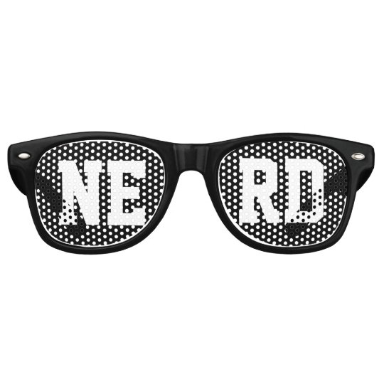 Personalized with your four letter word Easily Retro Sunglasses