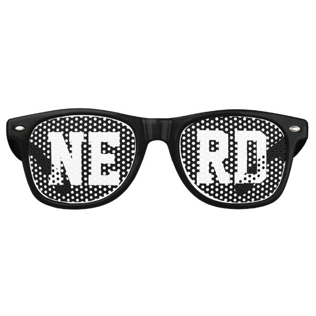 Personalized with your four letter word Easily Retro Sunglasses (Front)