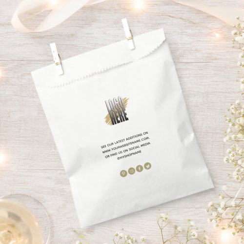 Personalized with Your Logo Professional Business  Favor Bag