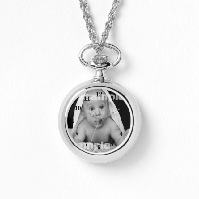 Personalized With Your own Photo One Of A Kind Watch (Front)