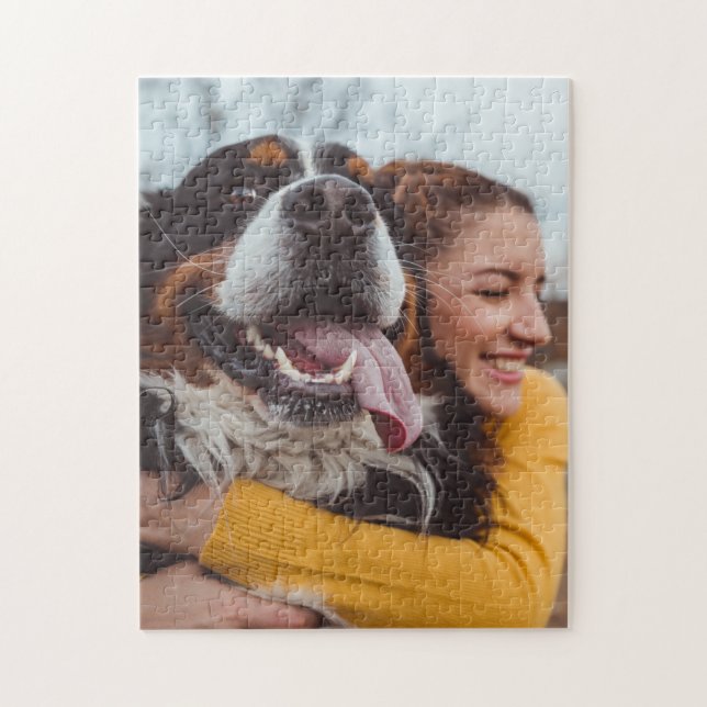 Personalized with Your Own Photo & Play Jigsaw Puzzle (Vertical)