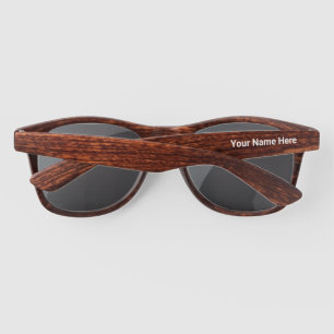 Personalized with your own text sunglasses