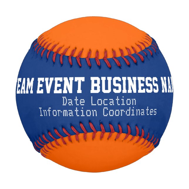 Personalized with Your Text Event Ball (Front)