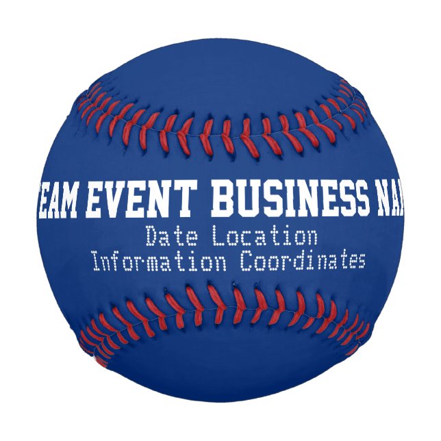Personalized with Your Text Event Ball (Front)