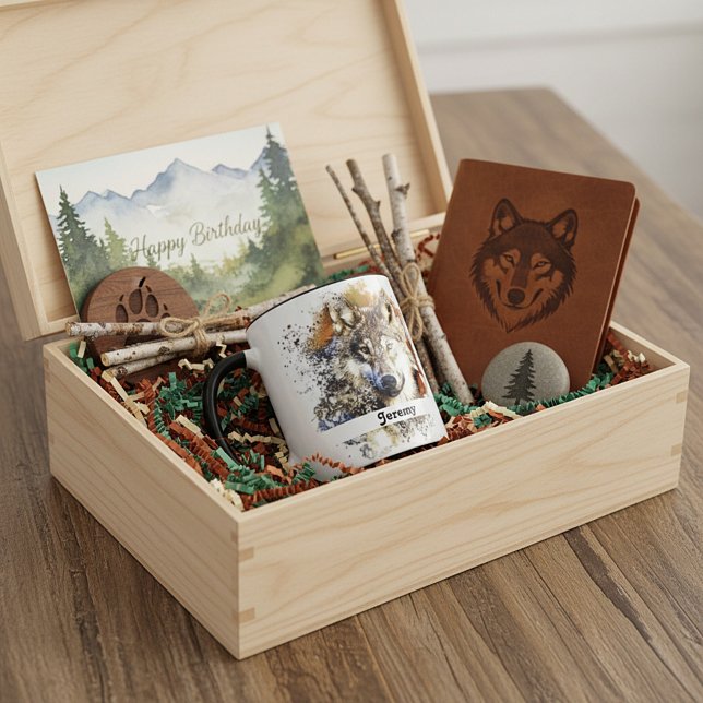 Personalized Wolf   Mug (Creator Uploaded)