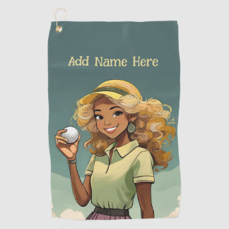 Personalized Women's Golf Towel