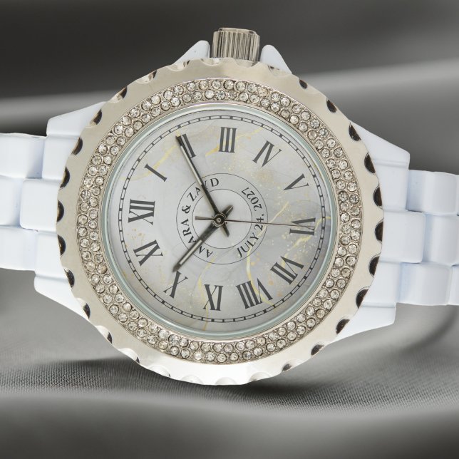 Personalized Women's Watch – Roman Numerals (Creator Uploaded)