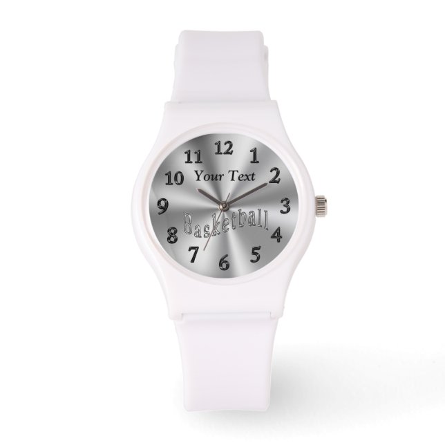 Personalized Womens Watches, Basketball Watches (Front)