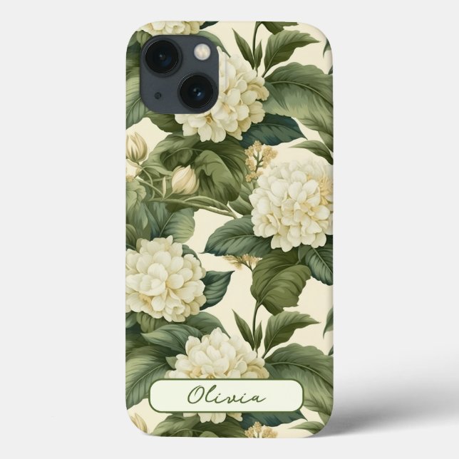Personalized Wonderful classic floral pattern Case-Mate iPhone Case (Back)