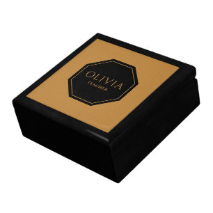 Personalized Wood Box Featuring Name & Profession