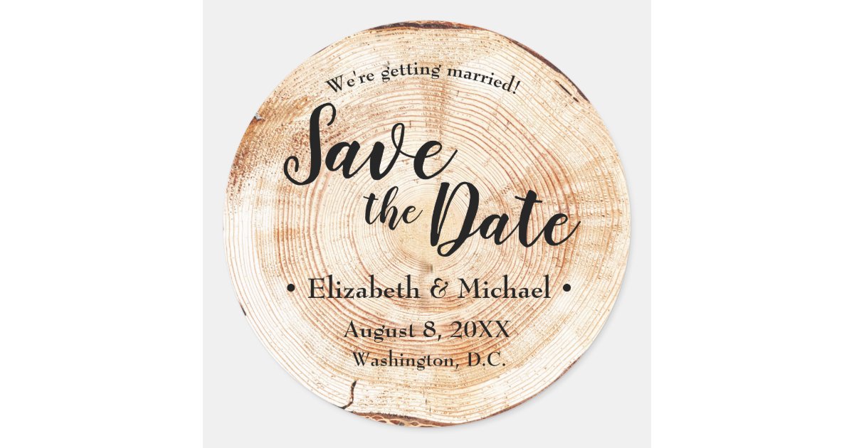 Personalised Save The Date Wedding Invite Stickers Seal Labels Eucalyptus  Design