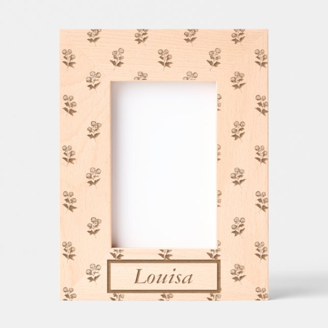 Personalized Wood Frame for Her (Front)