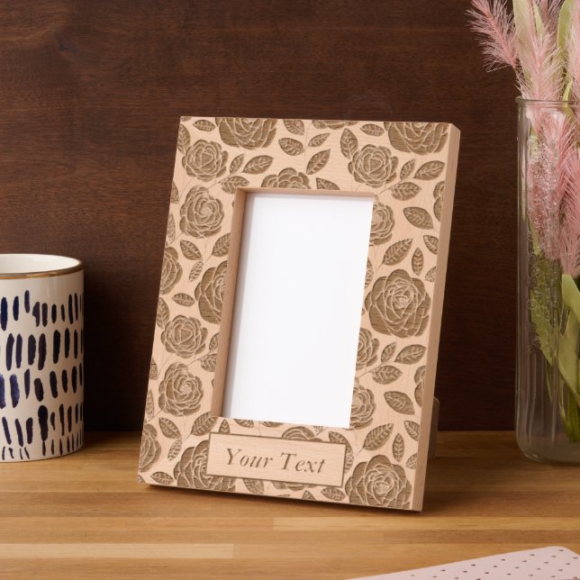 Personalized Wood Frame for Her (Left)