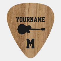 personalized wood monogram guitar pick personalized wood monogram guitar pick