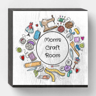 Personalized Wooden Art Box Sign