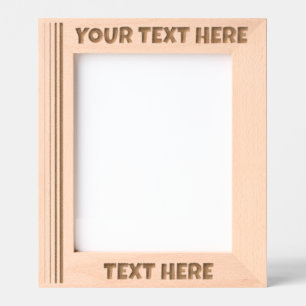 Personalized Wooden Photo Engraved Frames