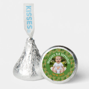 Personalized Woodland 1st Birthday Photo  Hershey®'s Kisses®