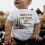 Personalized Woodland 1st Mother's Day Baby T-Shirt