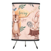 Personalized Woodland BABY Nursery Lamp (Front)