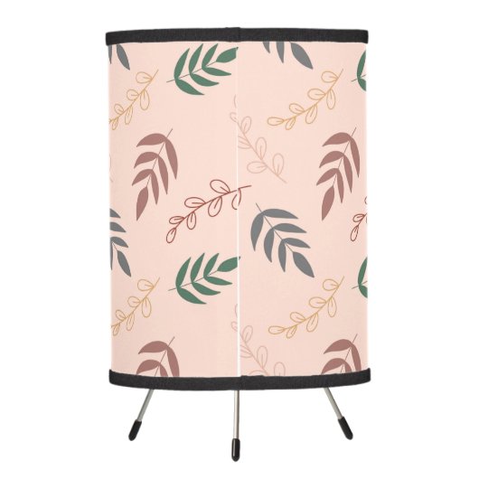 Personalized Woodland BABY Nursery Lamp (Back)