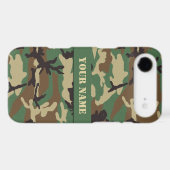 Personalized Woodland Camo iPod Touch 5G Case (Back (Horizontal))