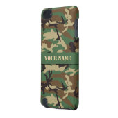 Personalized Woodland Camo iPod Touch 5G Case (Back Left)
