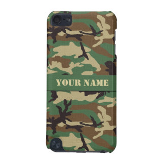 Personalized Woodland Camo iPod Touch 5G Case