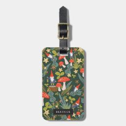 Personalized | Woodland Gnomes Luggage Tag