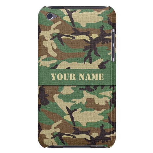 Personalized Woodland iPod Touch Case (Back)