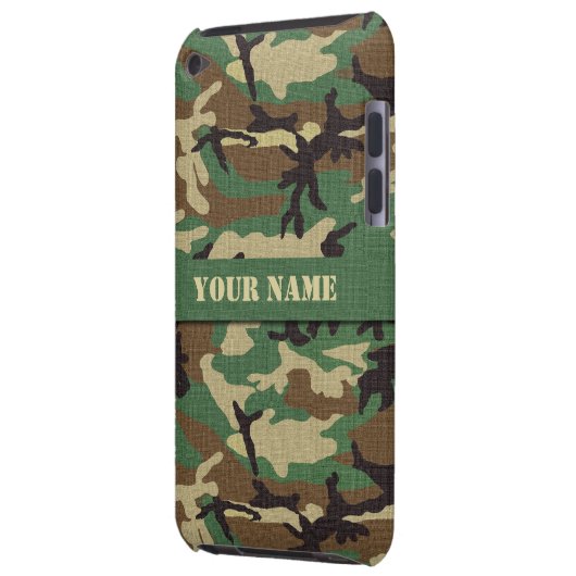 Personalized Woodland iPod Touch Case (Back Left)
