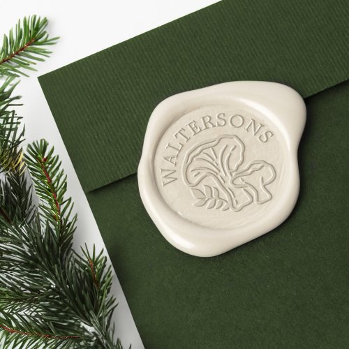 Personalized Woodsy Forest Mushrooms  Wax Seal Stamp